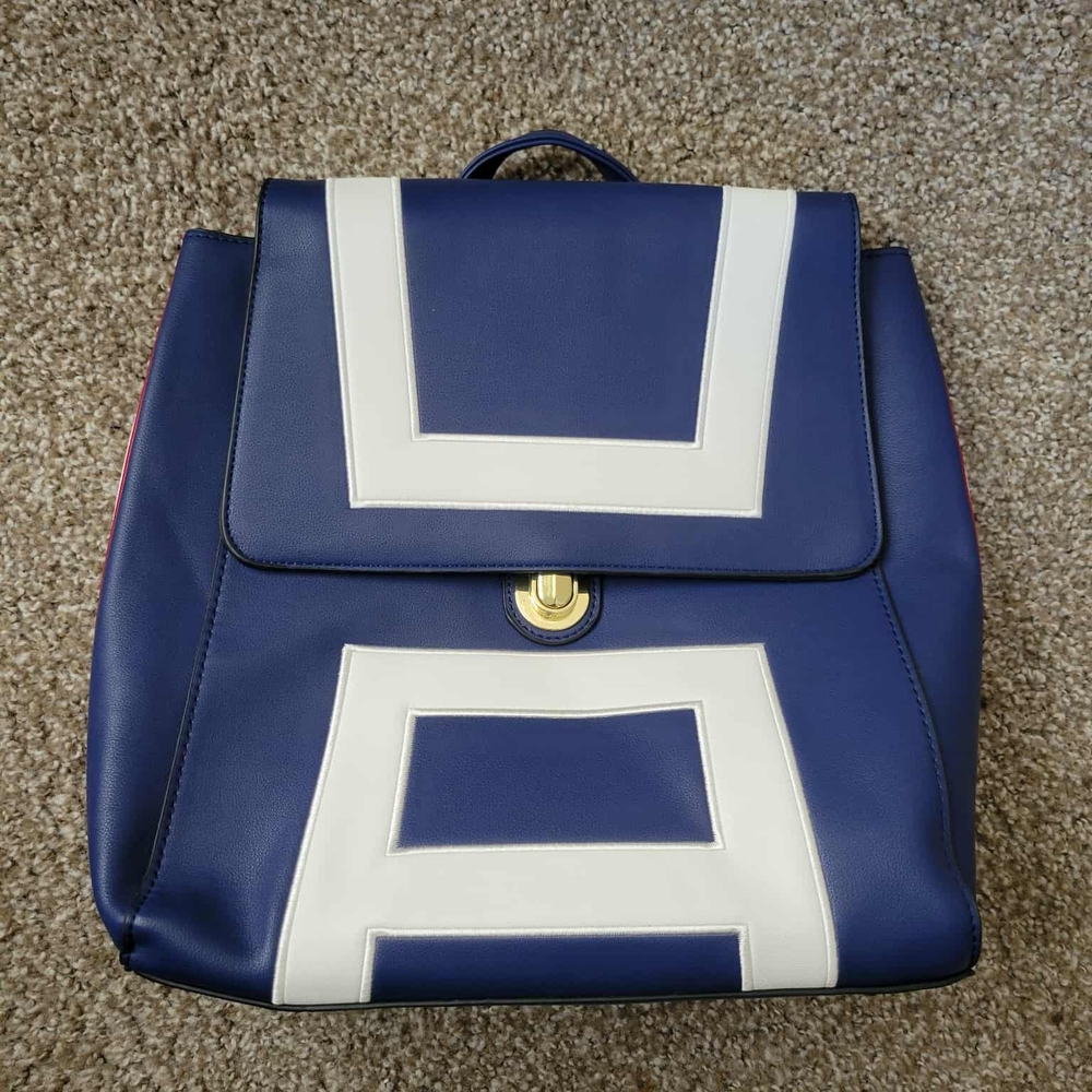 NWT My Hero Academia U.A. High School Mini Backpack, High Quality 12”x11”x4”